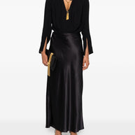 Elisabetta Franchi Embellished Bodysuit - Black