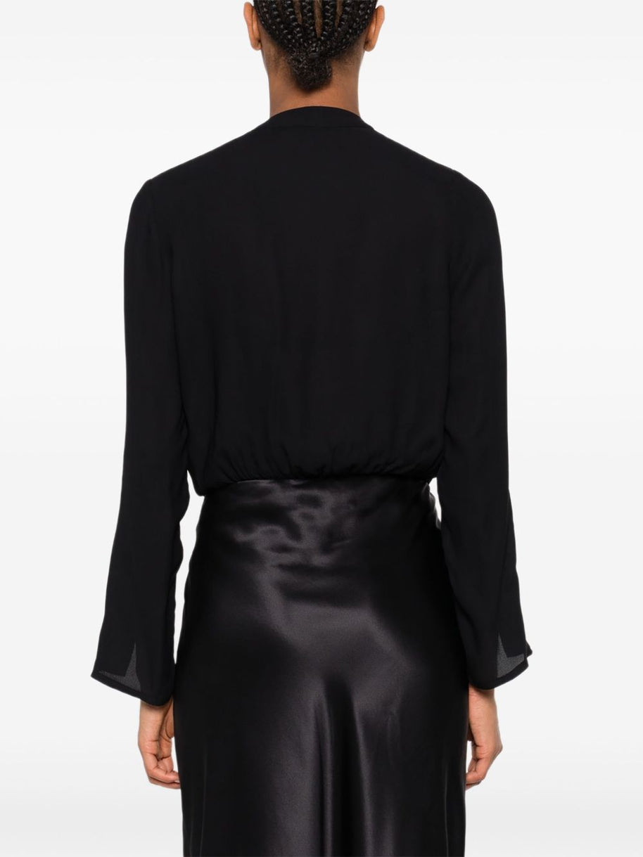 Elisabetta Franchi Embellished Bodysuit - Black