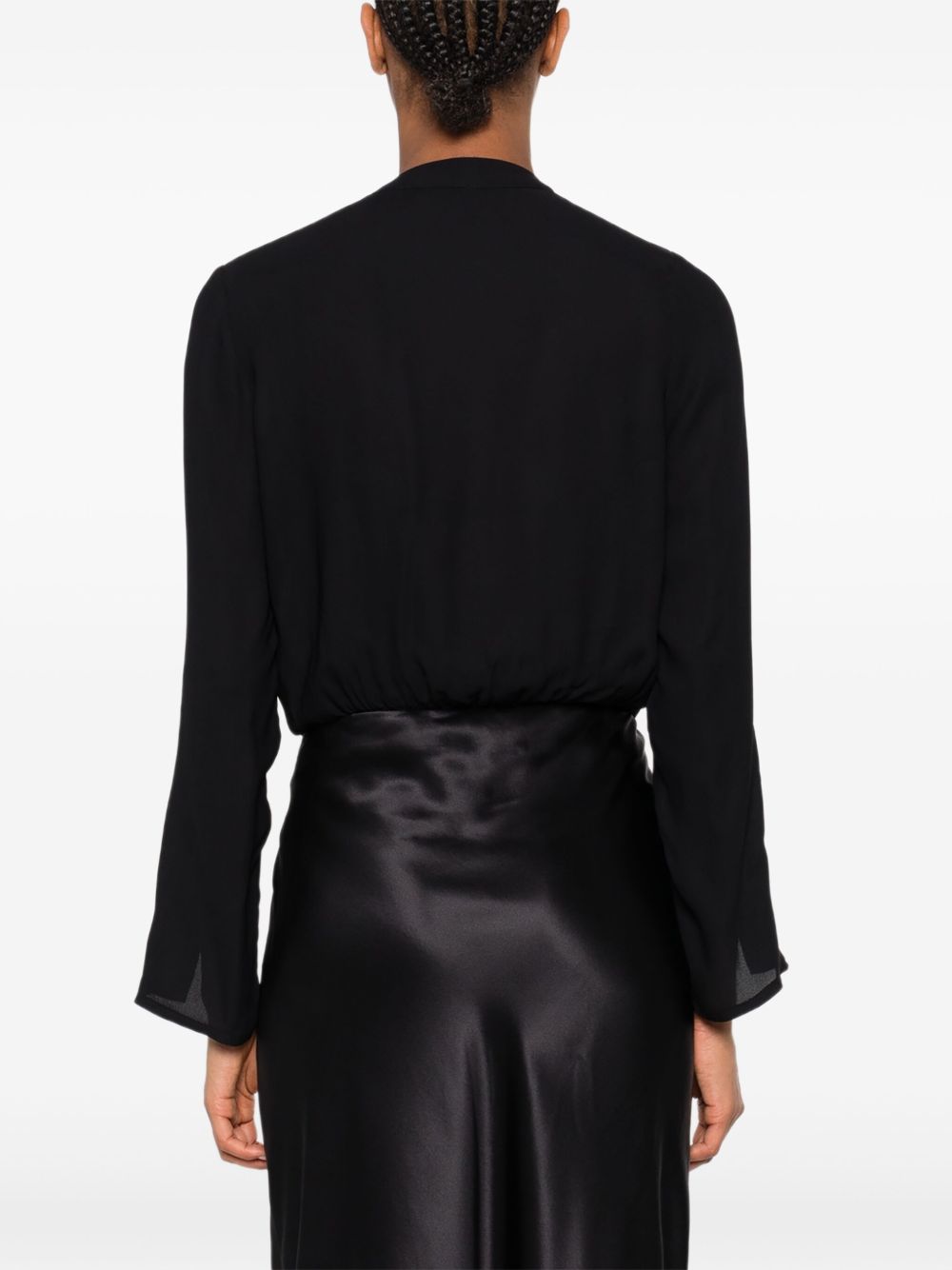 Elisabetta Franchi Embellished Bodysuit - Black
