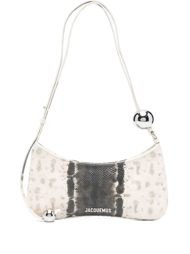 JACQUEMUS Le Bisou Perle Shoulder Bag - Beige