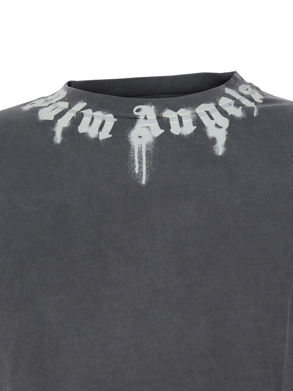 Palm Angels T-shirts And Polos Grey