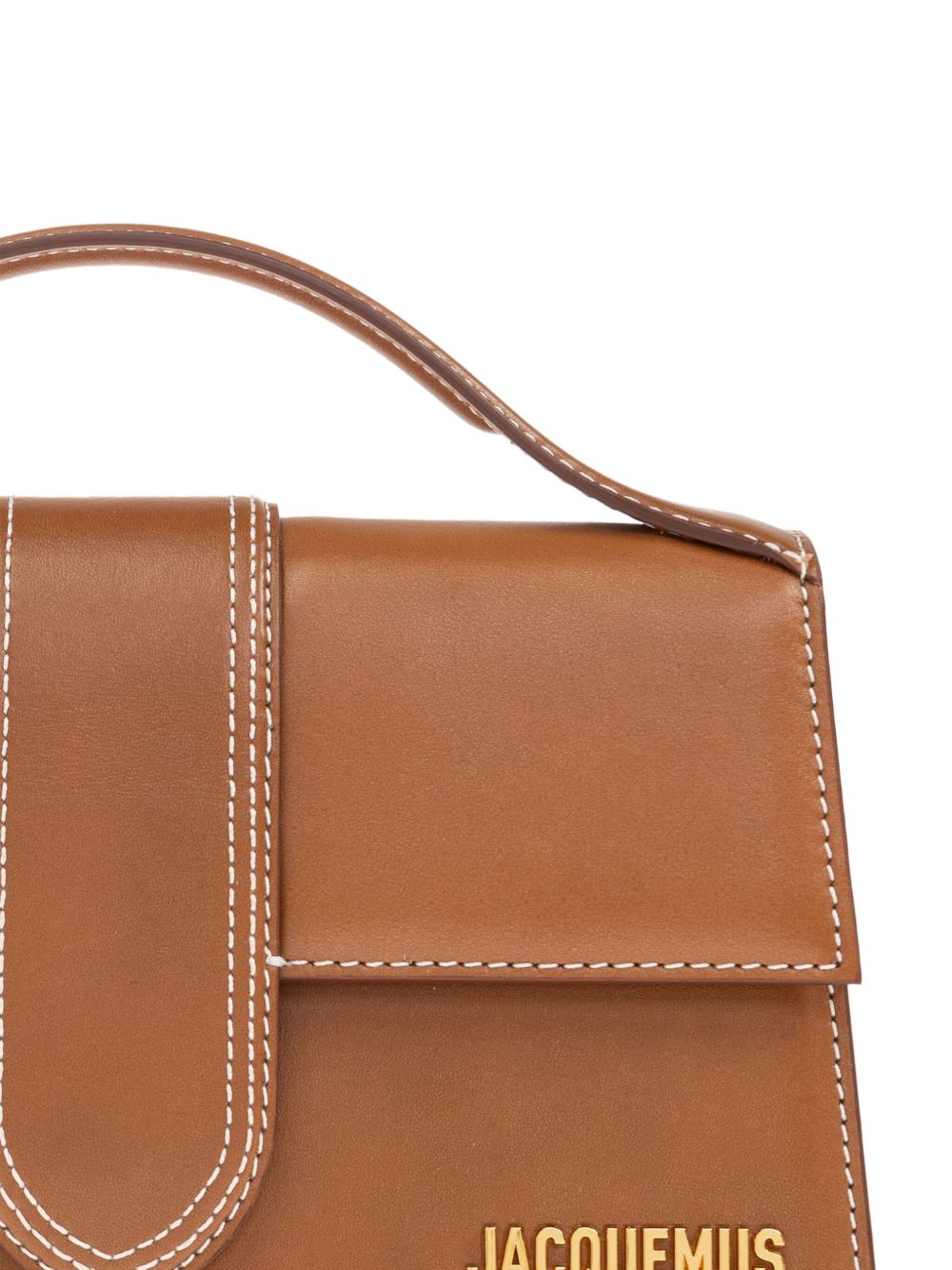 JACQUEMUS Le Grand Bambino Top-handle Leather Bag