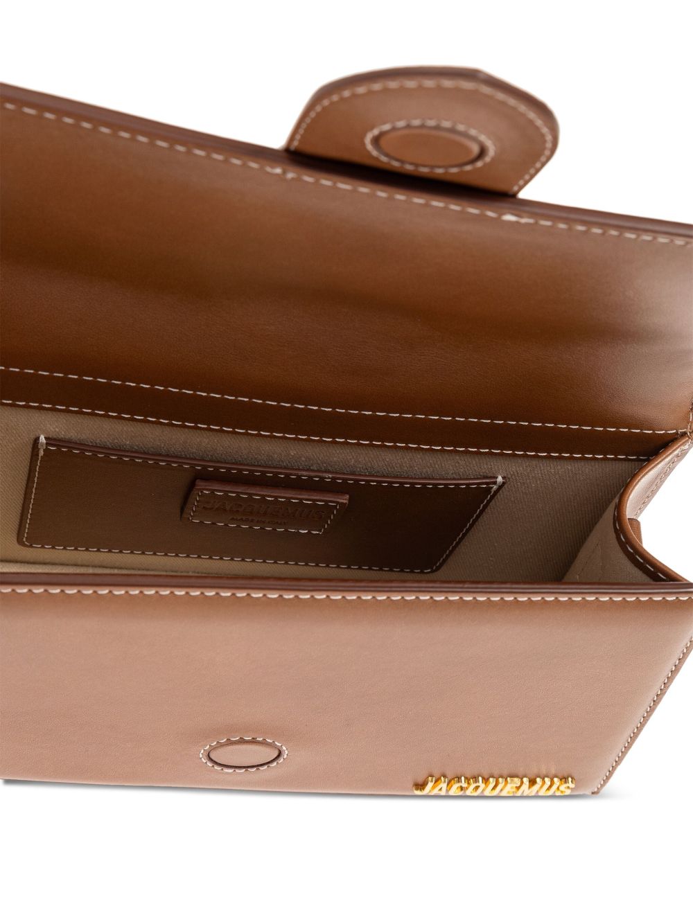 JACQUEMUS Le Grand Bambino Top-handle Leather Bag