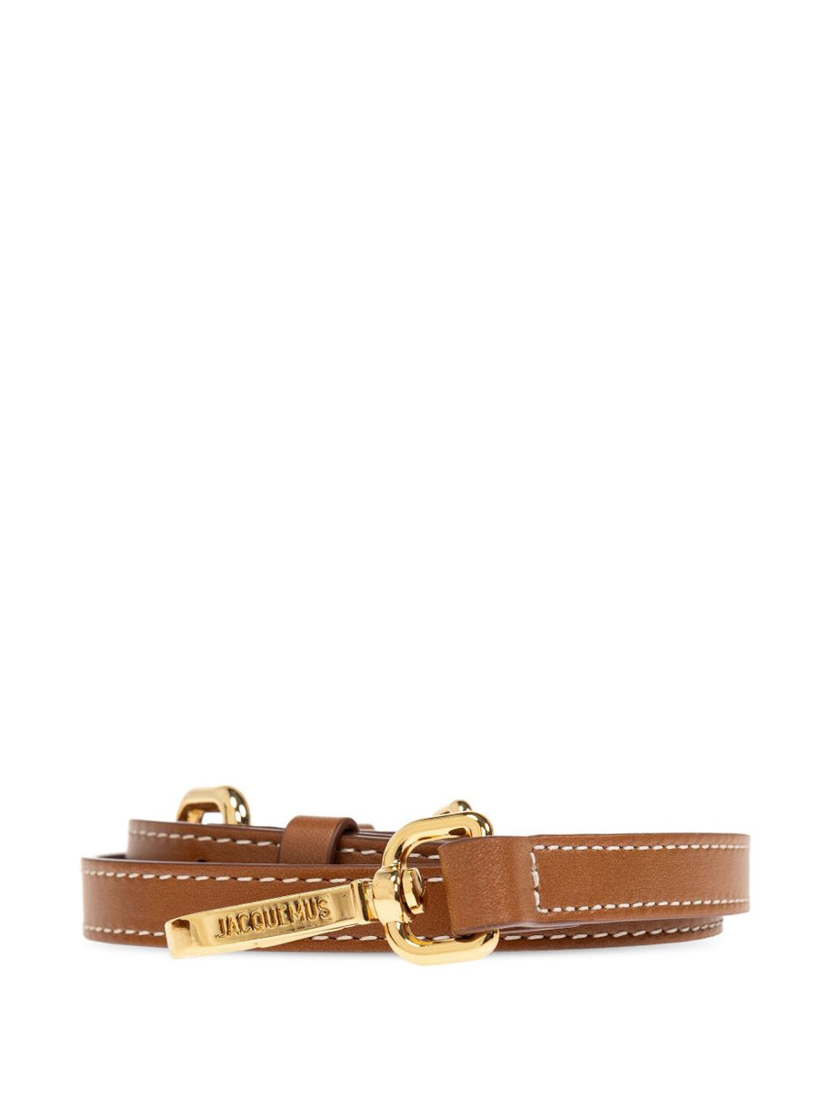 JACQUEMUS Le Grand Bambino Top-handle Leather Bag