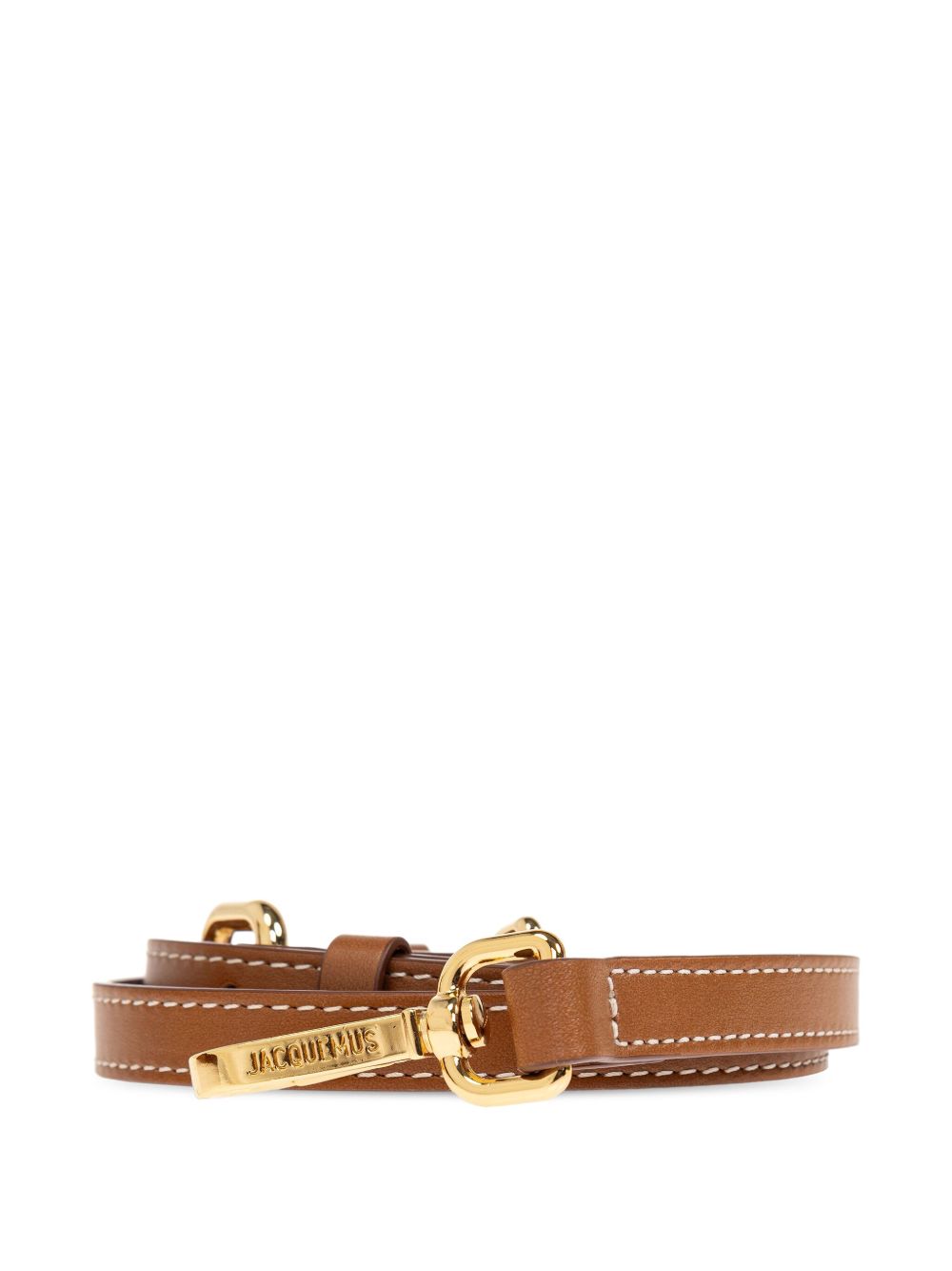 JACQUEMUS Le Grand Bambino Top-handle Leather Bag