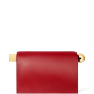 JACQUEMUS La Pochette Rond Carré Clutch Bag - Red