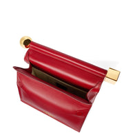 JACQUEMUS La Pochette Rond Carré Clutch Bag - Red