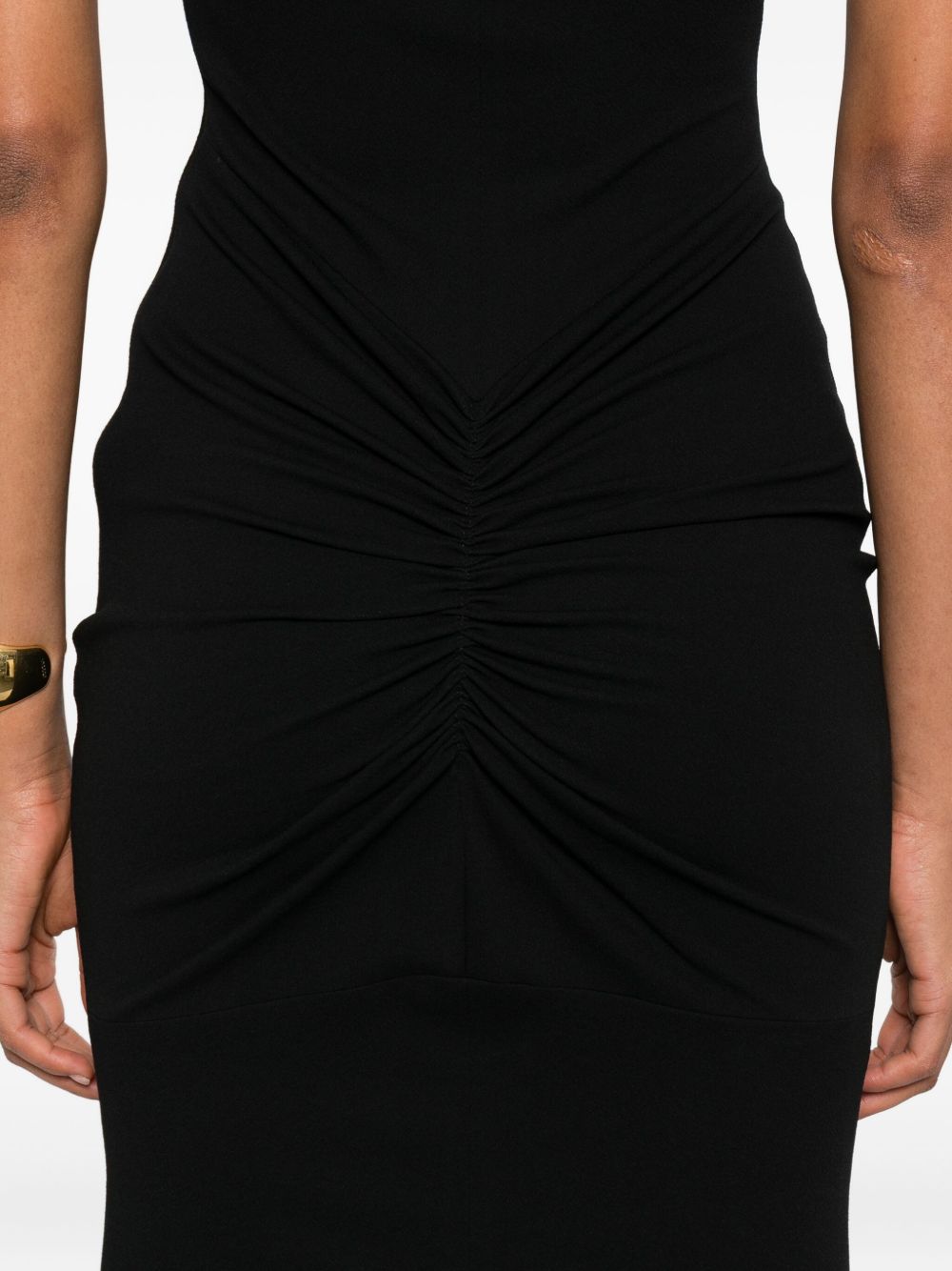 JACQUEMUS La Robe Alba Long Dress - Black