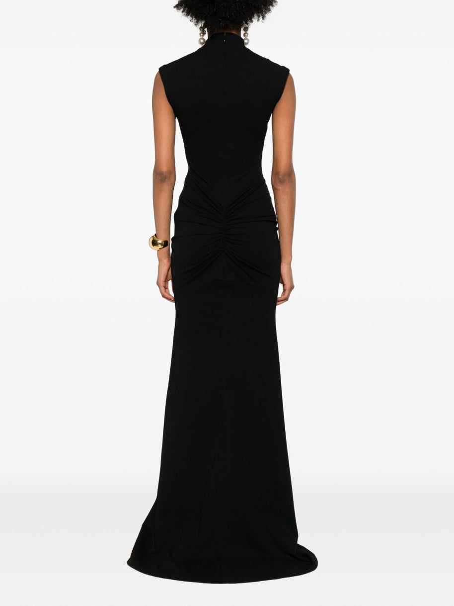 JACQUEMUS La Robe Alba Long Dress - Black