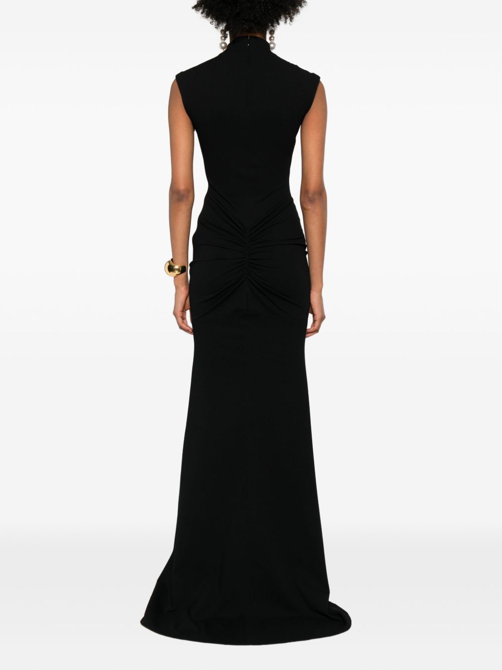 JACQUEMUS La Robe Alba Long Dress - Black