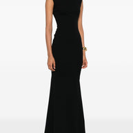 JACQUEMUS La Robe Alba Long Dress - Black