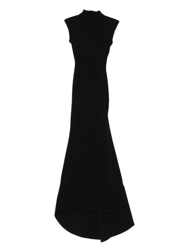 JACQUEMUS La Robe Alba Long Dress - Black