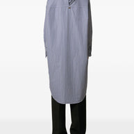Ami Paris Bandana Cotton Dress - Clear Blue