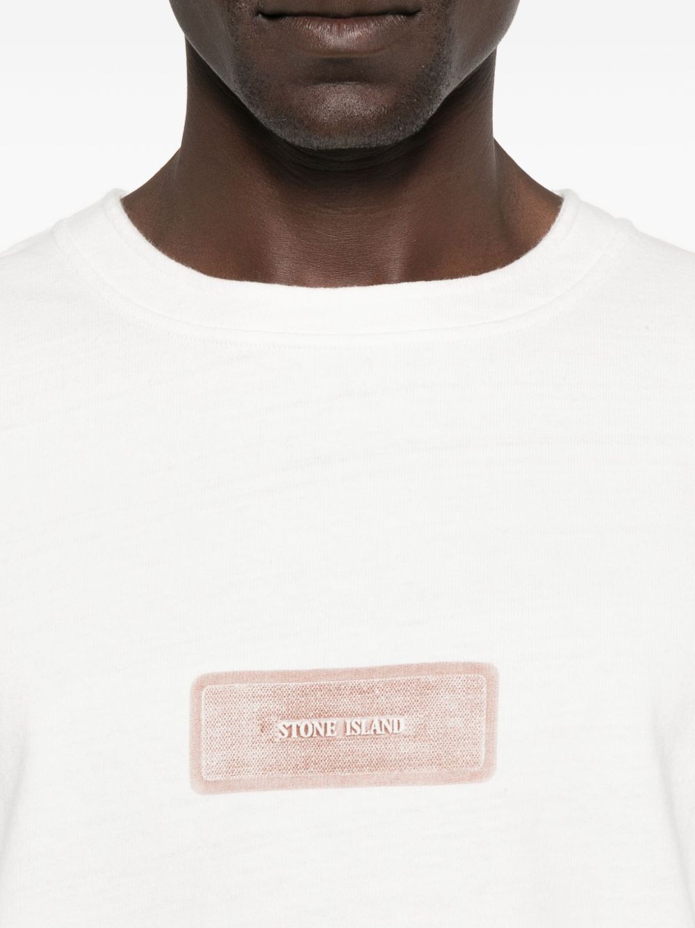 Stone Island Crew Neck T-shirt - White
