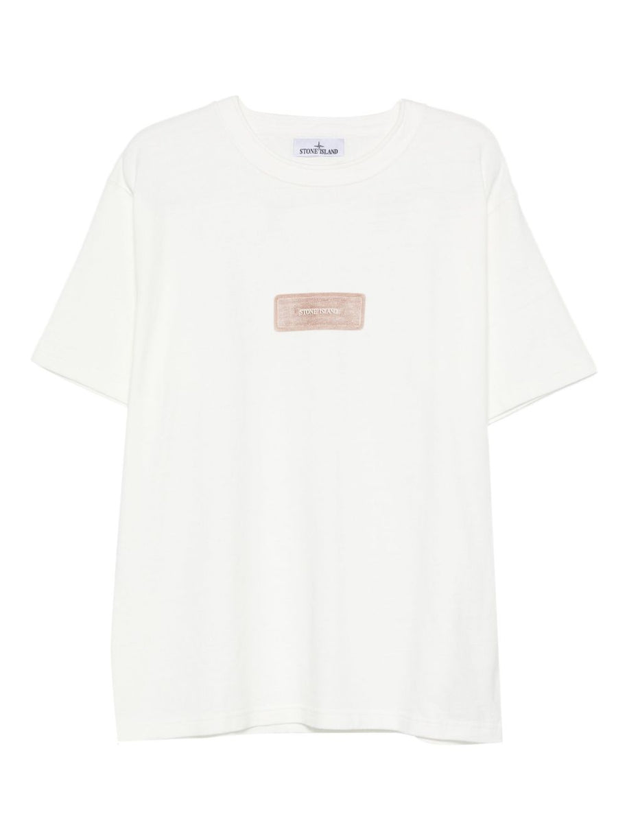 Stone Island Crew Neck T-shirt - White