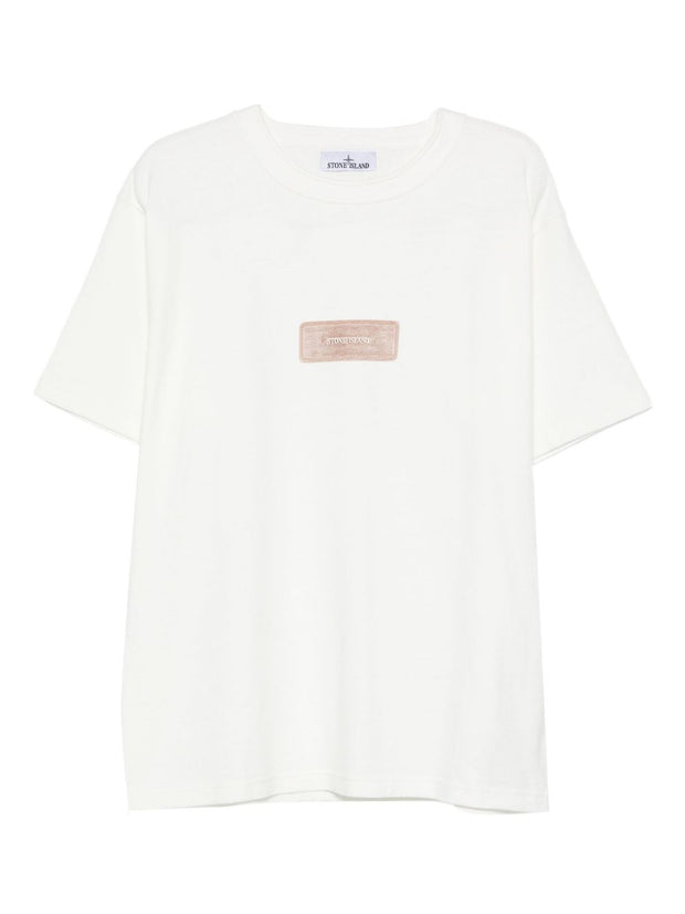 Stone Island Crew Neck T-shirt - White
