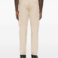 Stone Island Cotton Cargo Trousers - Beige
