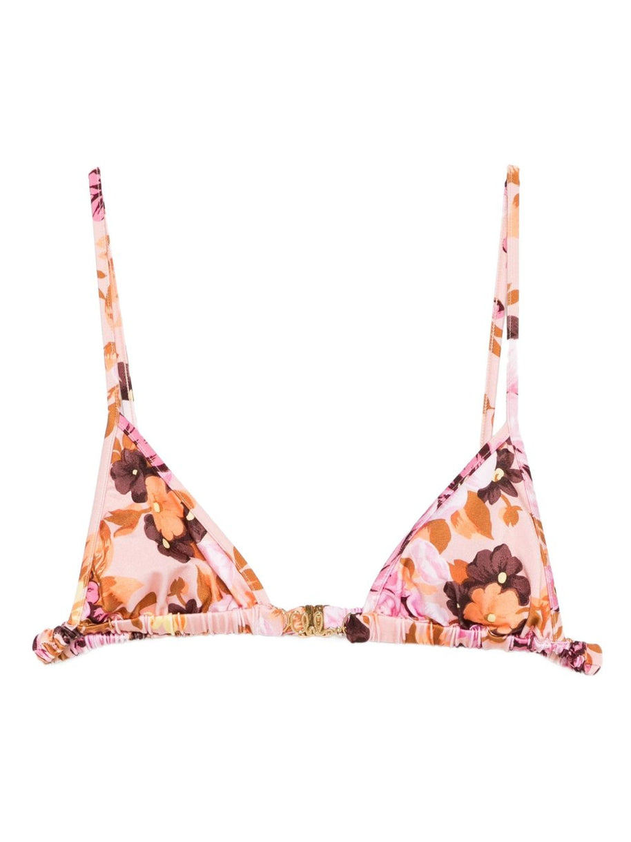 Chloé Triangle Bikini Top Pink