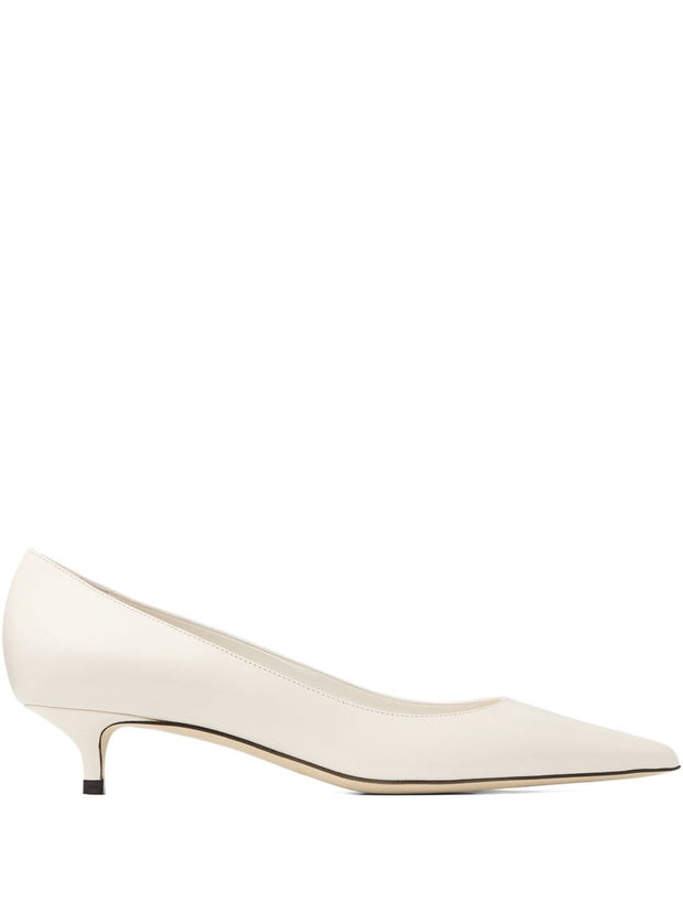 Jimmy Choo Amelia Leather Pumps - White