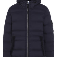 Stone Island Short Hooded Down Jacket - Black