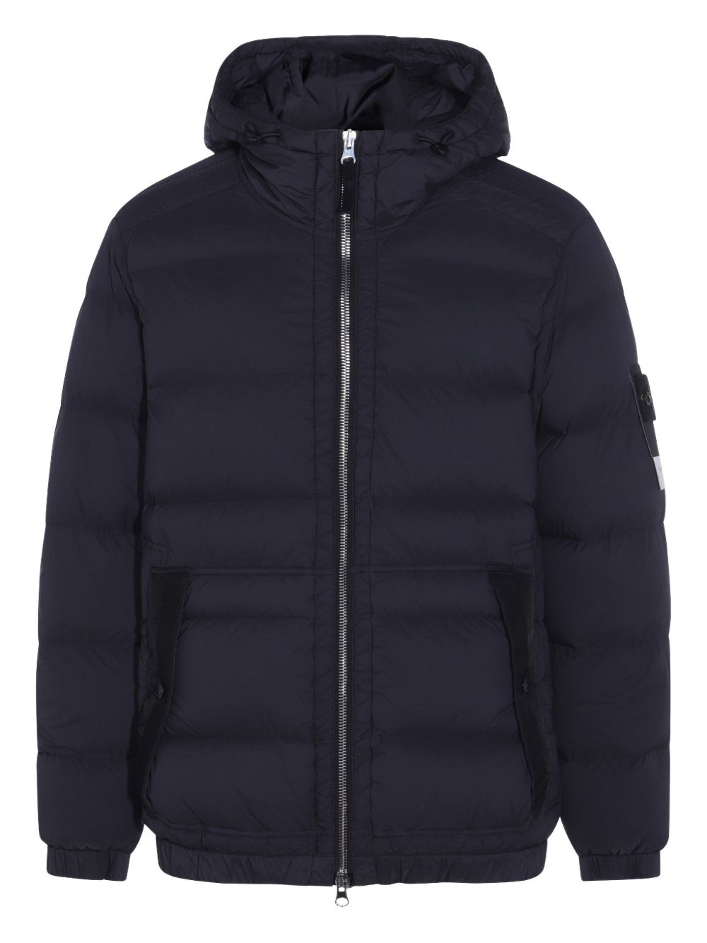 Stone Island Short Hooded Down Jacket - Black