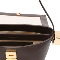 JACQUEMUS  Le Rond Carré Shoulder Bag - Brown