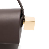 JACQUEMUS  Le Rond Carré Shoulder Bag - Brown