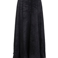 Diesel Denim Long Skirt - Black