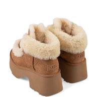 UGG Australia Esmee Lace Up Boots - Beige