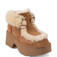 UGG Australia Esmee Lace Up Boots - Beige