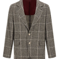 Brunello Cucinelli Wool Jacket - Brown