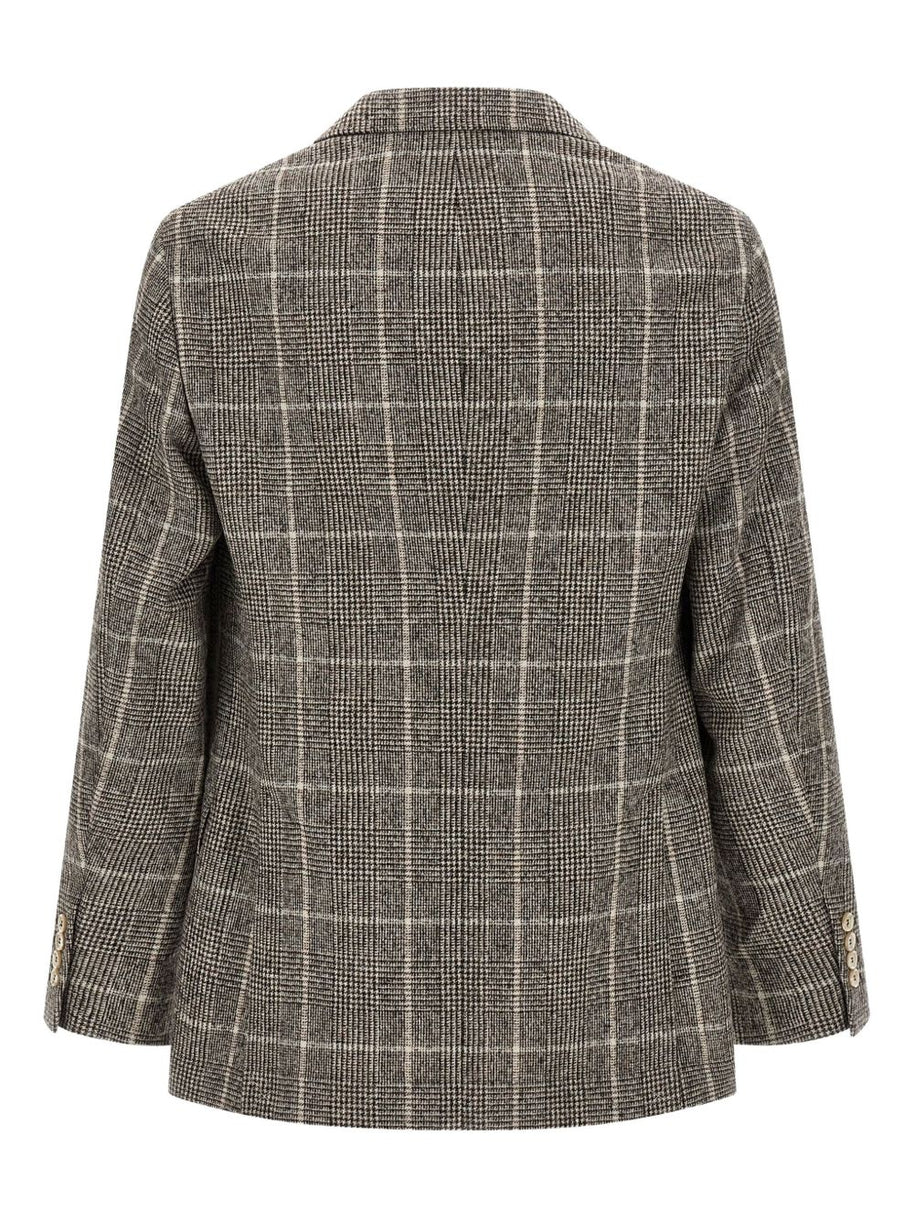 Brunello Cucinelli Wool Jacket - Brown