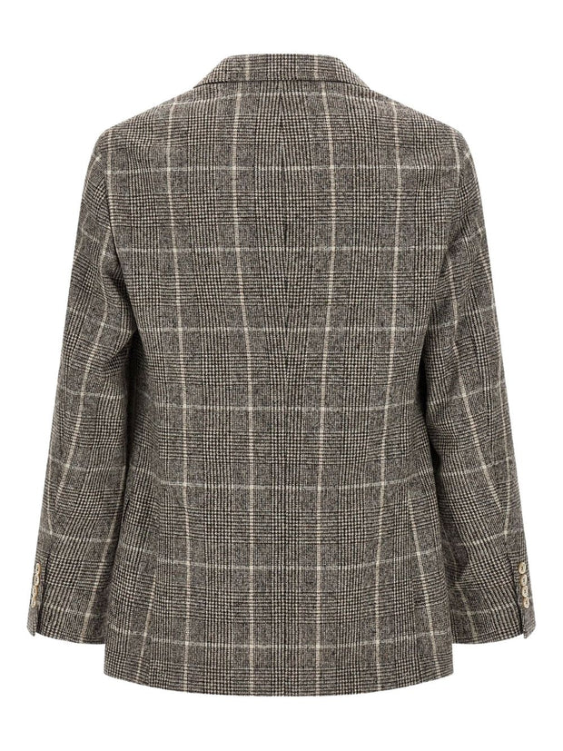 Brunello Cucinelli Wool Jacket - Brown
