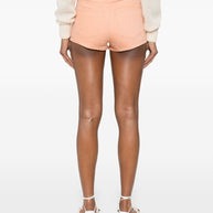 Chloé Denim Shorts Pink