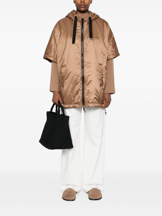 MAX MARA THE CUBE Nylon Jacket - Brown