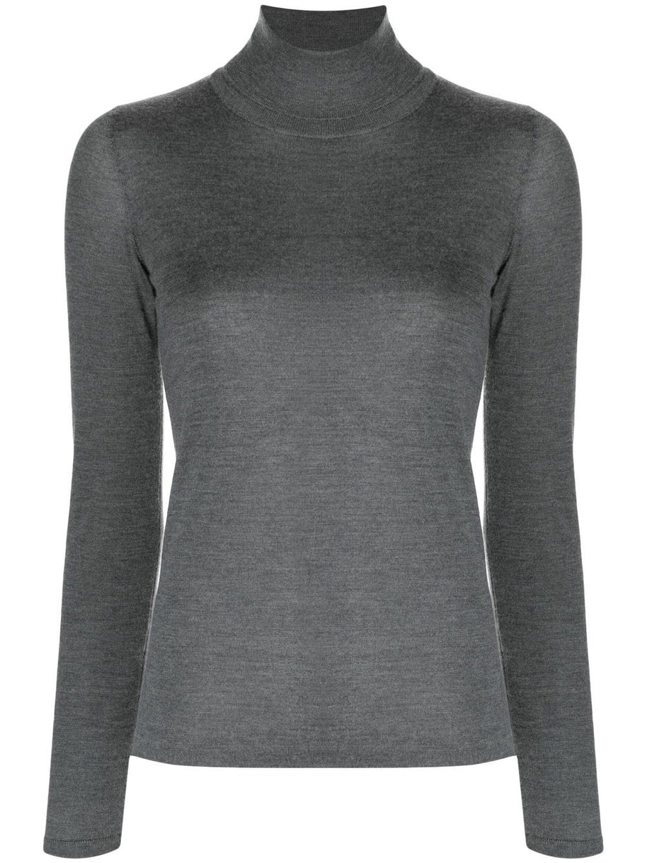 Brunello Cucinelli Cashmere Turtle-neck Sweater - Grey