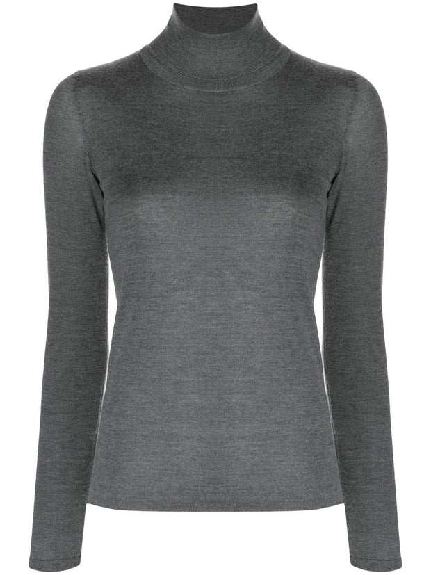 Brunello Cucinelli Cashmere Turtle-neck Sweater - Grey