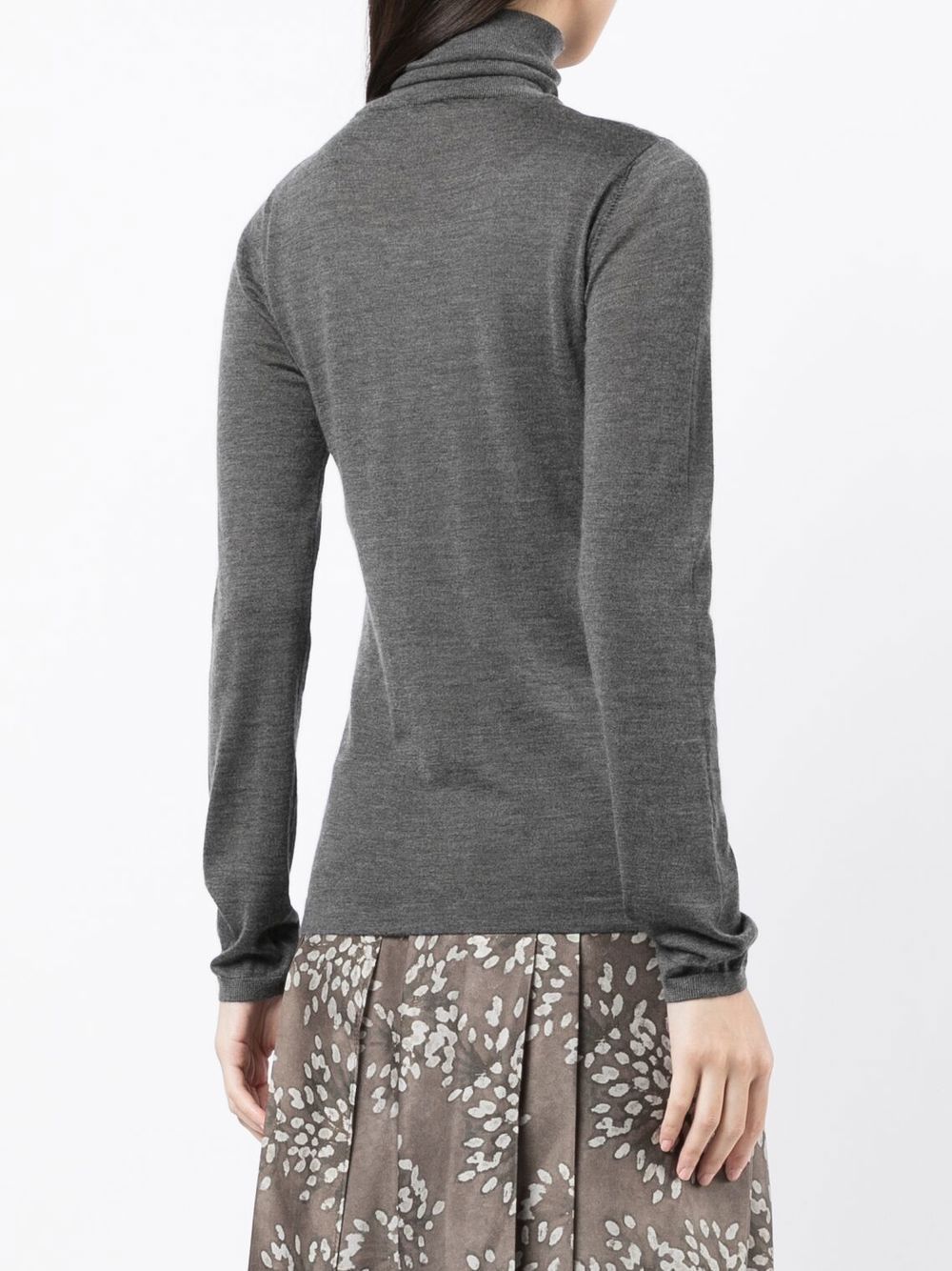 Brunello Cucinelli Cashmere Turtle-neck Sweater - Grey