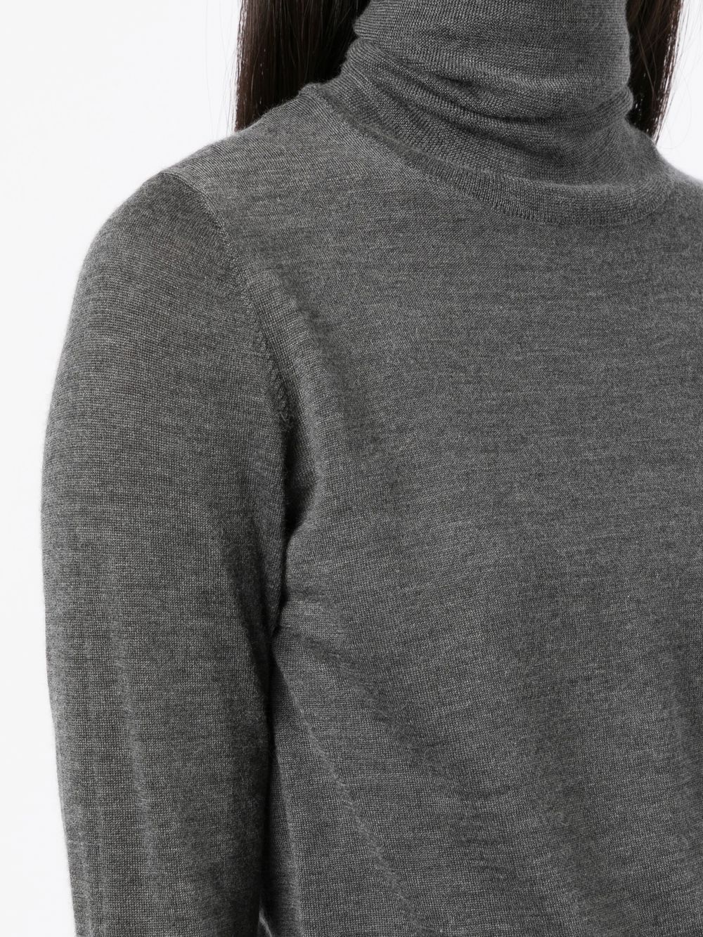 Brunello Cucinelli Cashmere Turtle-neck Sweater - Grey