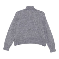 MRZ High Neck Sweater - Grey
