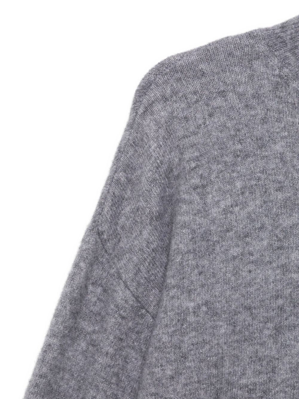 MRZ High Neck Sweater - Grey