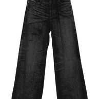 Diesel Flared Denim Jeans - Black
