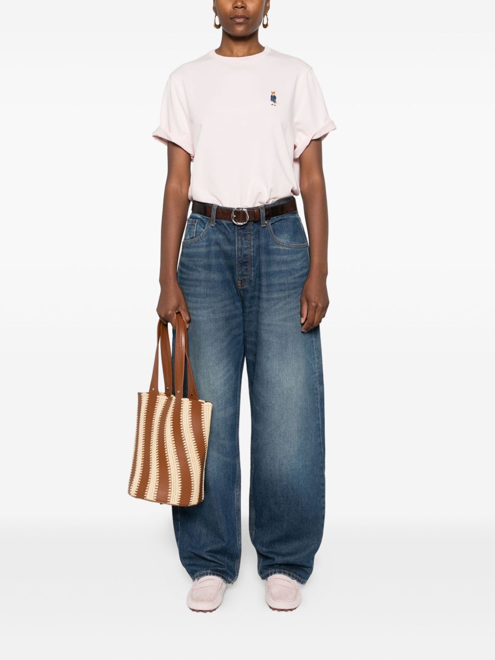 Maison Kitsuné MAISON KITSUNE' T-shirts And Polos Pink