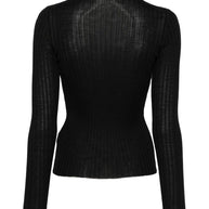 MRZ Cashmere-silk Blend Sweater - Black