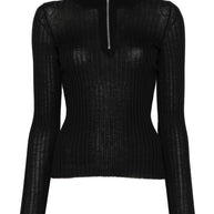 MRZ Cashmere-silk Blend Sweater - Black