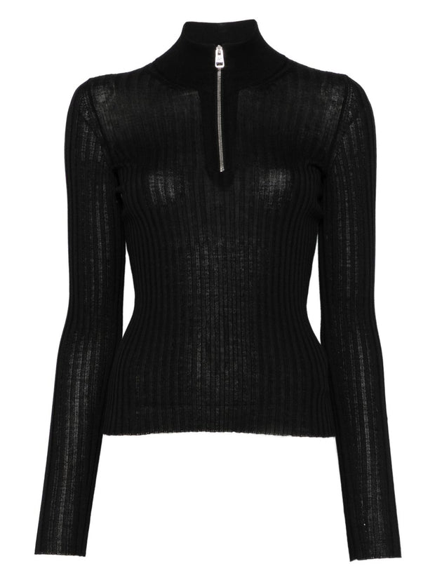 MRZ Cashmere-silk Blend Sweater - Black