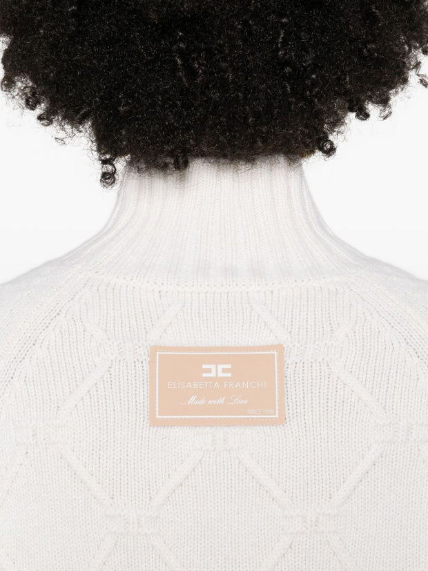 Elisabetta Franchi Sweaters Cream