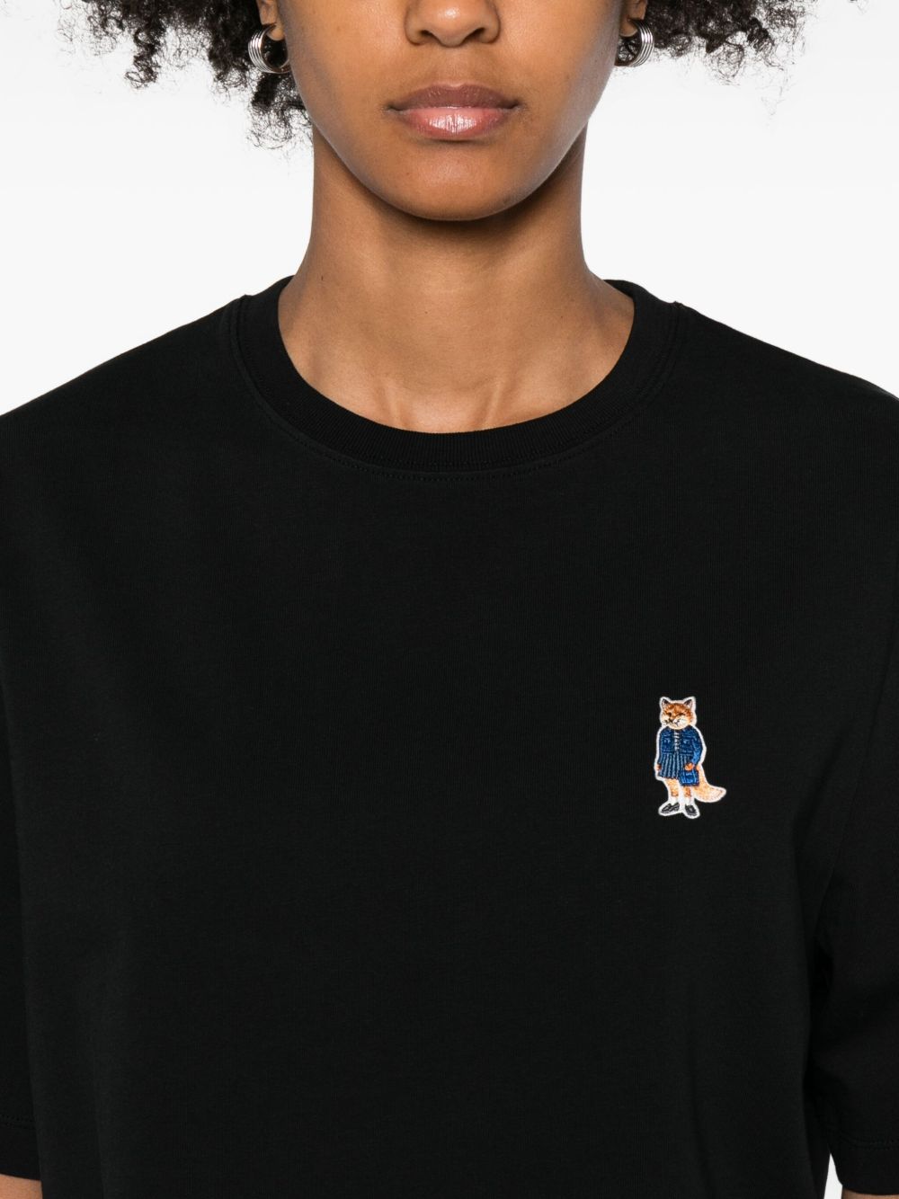 Maison Kitsuné MAISON KITSUNE' T-shirts And Polos Black