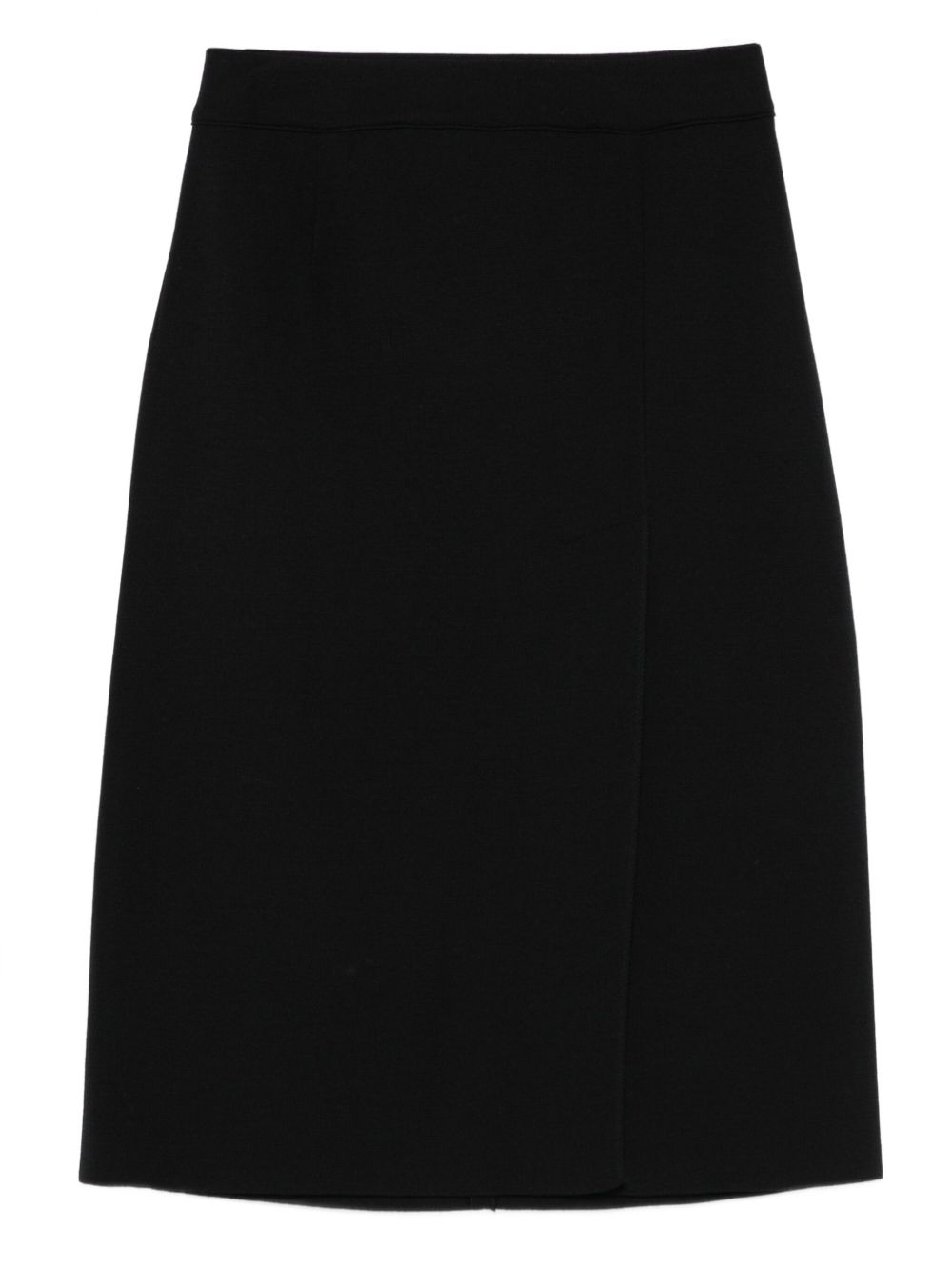 MRZ Wool Midi Skirt - Black