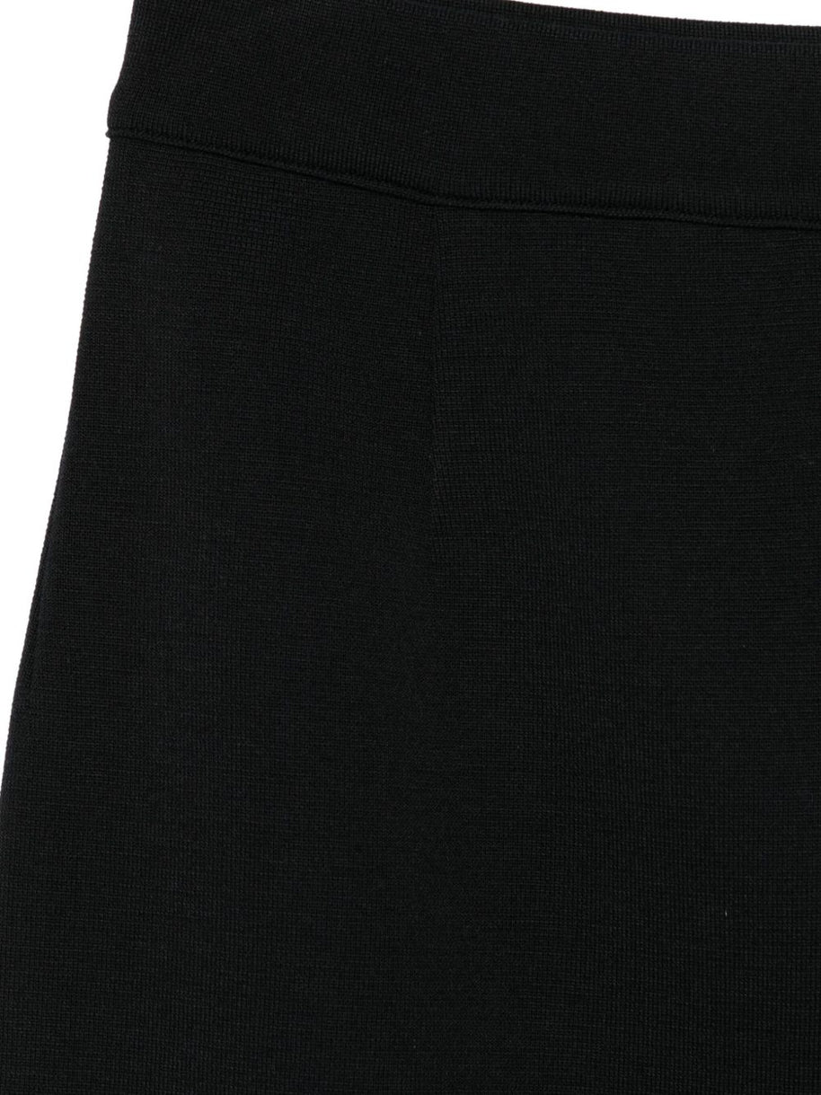 MRZ Wool Midi Skirt - Black